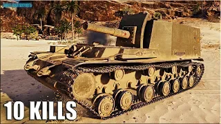 Артавод СДЕЛАЛ БОЙ 🌟 10 ФРАГОВ 🌟 World of Tanks лучший бой на арте 212А