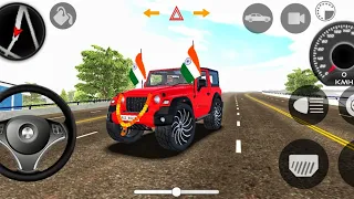 Dollar Song Sidhu Moosewala Real Indian New Model Green Thar Offroad Village Driving Simulator 3d