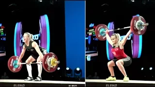 WOMEN 58kg B  SNATCH / 2017 WEIGHTLIFTING WORLD CHAMPIONSHIPS