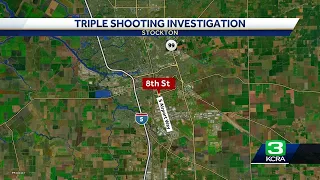 3 hospitalized after shooting in Stockton, police say