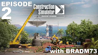 CONSTRUCTION SIMULATOR: SPACEPORT EXPANSION - Ep 2:  Production Hall: Part 1