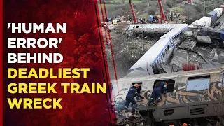 Greece Train Collision Live | Greek PM Blames 'Tragic Human Error' | Minister Quits Over Fatal Crash
