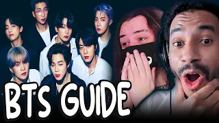 NEW BTS FANS REACT TO A Guide to BTS Members: The Bangtan 7 FOR THE FIRST TIME