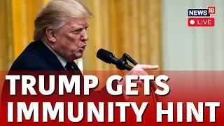 Donald Trump Immunity Case LIVE News | Trump's Lawyers Face Off At Supreme Court | News18 | N18L