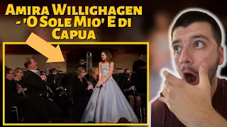 Amira Willighagen 'O Sole Mio' E di Capua REACTION