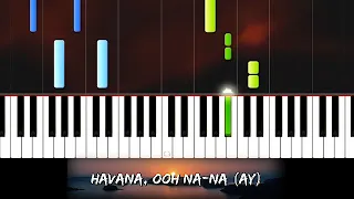 Camila Cabello - Havana - Easy Piano Tutorial With Lyrics