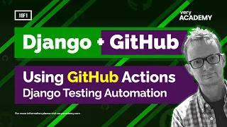 Django automated testing with GitHub Actions