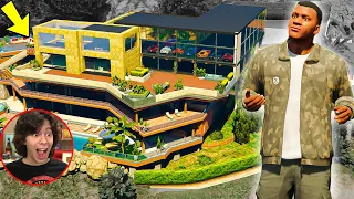 REFORMEI A CASA DO FRANKLIN NO GTA 5!! (Incrível)