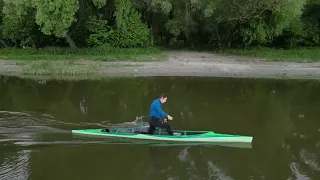 Drone controlled canoeing - part 2