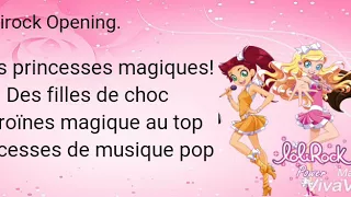 Lolirock Opening (lyrics)