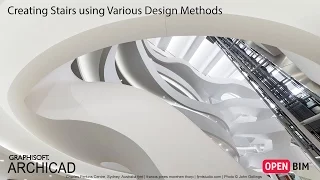 ARCHICAD 21 - Creating Stairs using Various Design Methods