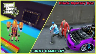 GTA V | Black Mystery Box Funny Fight In The Box