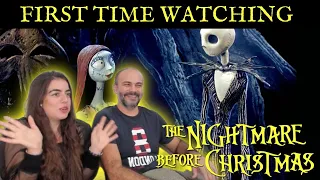 Our First Halloween Movie! - THE NIGHTMARE BEFORE CHRISTMAS - First Time watching