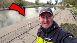 I fished this FREEZING river!