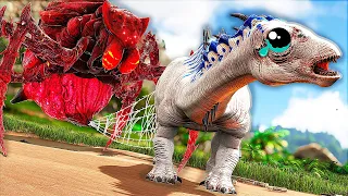 A História do Bebê Amargasaurus Albino Que Foi Rejeitado Por Causa de Sua Cor! ARK DINOSSAUROS