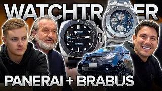 Trading a Rolex GMT 'Batgirl' for Panerai Submersible | We buy a Brabus? | Watchtrader & Co Ep.25