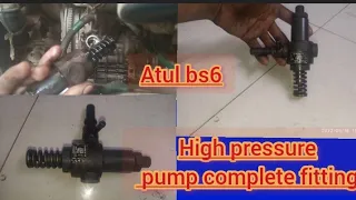Atul Bs6 high pressure pump complete fitting