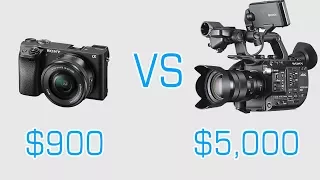 Sony a6300 vs Sony FS5 : Camera Shootout