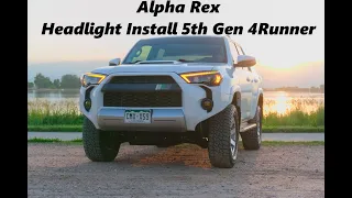 AlphaRex 4Runner Headlight Install