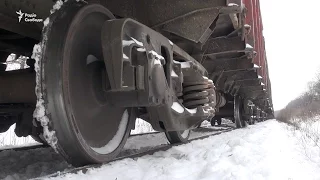 Блокада залізниці на Луганщині