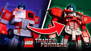 You NEED to do THIS to your LEGO OPTIMUS PRIME! Alt Build! [10302] [4K]