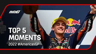 Top 5 Moto3™ Moments | 2022 #AmericasGP