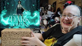 Fairy Loot April 2024 Unboxing - Theme Dark Domains Mystery Monthly Book Subscription Box Booktube