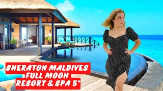 ОБЗОР ОТЕЛЯ SHERATON MALDIVES FULL MOON RESORT & SPA 5*. МАЛЬДИВЫ