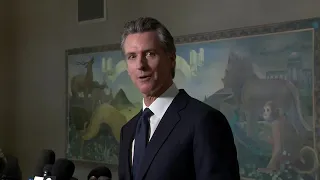 Newsom speaks on Senate pick Laphonza Butler