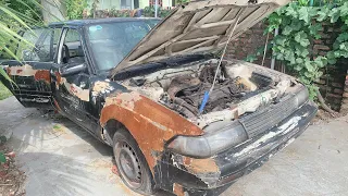 Restoration Car TOYOTA CORONA rusty - Repair manual Comprehensive restore old cars - Part 5