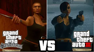 All Catalina Scenes in the GTA Trilogy Definitive Edition