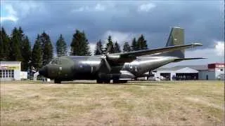 Transall C-160 Landung in Breitscheid am 31.08.2012