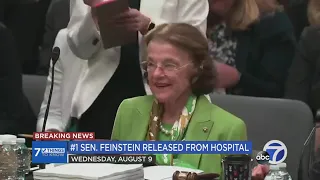 Sen. Feinstein 'briefly' hospitalized in SF after falling, office says