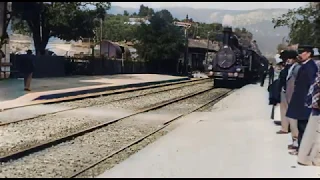 DeOldified Arrival of a Train at La Ciotat The Lumière Brothers, 1896