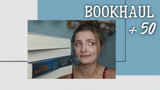 OGROMNY BOOKHAUL | ponad 50 nowych książek! 😵📚