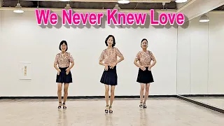 [왕초급] We Never Knew Love (by Lee Hamilton, Gary O'Reilly & Maggie Gallagher) - Line Dance