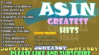 ASIN TAGALOG MELLOW SONGS All Time Favourite JUNEXBOY ~ ASIN Greatest Hits Collection