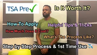 How To Get TSA PreCheck ✅ + 1st Time Experience ✈️