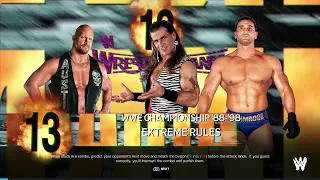 "💥 WWE 2K24 FULL MATCH — Stone Cold vs. Ken Shamrock vs. Shawn Michaels —  WWE  Title Match