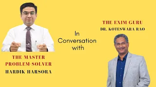 Interview with Dr. VBSS Koteswara Rao - The EXIM Guru