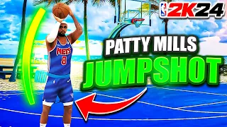 THE BEST JUMPSHOT IN NBA2K24 ~ PATTY MILLS