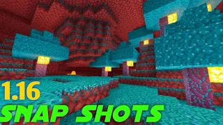 Minecraft Nether Update Snap shots