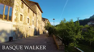 Areatza (Biscay) - Sweet Medieval Village | Walking tour Basque Country 4K