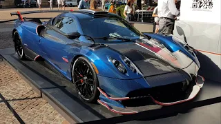BEST SUPERCARS of MIMO 2022 in MILAN (Huayra NC, Senna, Murcielago SV, 812 Competizione and more)