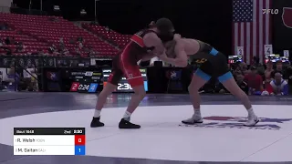 79 Kg Quarters - Rocco Welsh, Young Guns Wrestling Club Vs Manuel (M.J.) Gaitan, California 3660