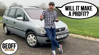 2001 Vauxhall Zafira Review - Do I still hate Zafiras? Buy it, Try it, Sell it with Geoff Buys Cars