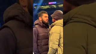 🔥💥Незапланированная дуэль взглядов на вечере бокса Фьюри -Чисора 👊👊👊 🌟