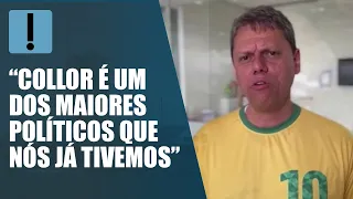 Tarcísio de Freitas: “Collor é um dos maiores políticos que nós já tivemos”