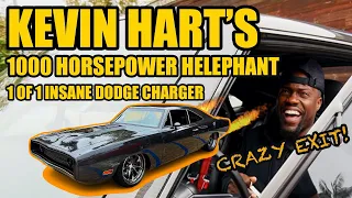 KEVIN HART‘s 1000hp Helephant! Crazy exit! (In person)