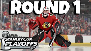 PLAYOFFS ROUND 1 - NHL 24 Goalie Be A Pro #38